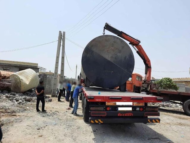 برملا شدن دروغ پراکنی‌ها در حمایت از قاچاقچیان سوخت روستای کلاهی هرمزگان