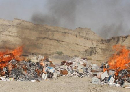 امحا ۵۲ تن کالای قاچاق در هرمزگان