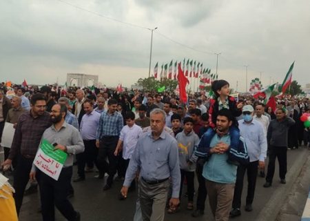 خلق جشن چهل و پنجمین سالگرد پیروزی انقلاب در بندرعباس