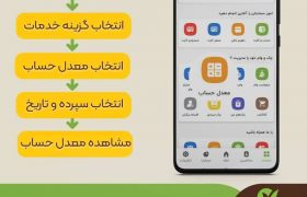 دریافت سریع معدل حساب با همراه بانک قرض الحسنه مهر ایران