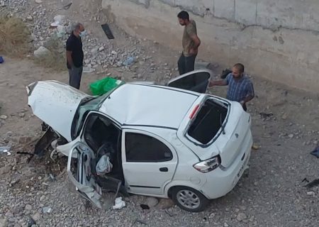 تصادف مرگبار تیبا در جاده سیاهو؛ سرعت بالا عامل اصلی حادثه